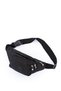Unisex Black Crossbody Waist Shoulder and Chest Bag for Sports and Travel
