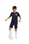 Original a Team Football Player Navy Blue Training Kids T-Shirt and Shorts Set - 2