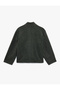 Stand Collar Long Sleeve Zippered Cashmere Jacket - 4