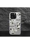iPhone 15 Plus/14 Plus Compatible Silicone Edge Hard Back Anti-Fall Case Mickey Mouse - 6