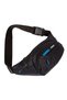 Black Headphone Outlet Shoulder and Waist Bag Daily Crossbody Freebag Travel Bag - 6