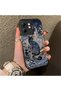 Infinix Hot 50I Compatible Silicone Edge Hard Back Anti-Fall Case Classic Pattern - 4