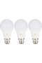 LED Value Classics A Frosted LED lamps 9.5w Pin Base B22d, 806 lm Cool White/4000k Bundle Pack