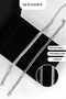 2-Piece Bracelet Combination – Stainless Steel Chain Unisex