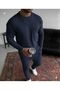 Ottoman Fabric Pocketed Long Sleeve Sweatshirt and Pants from Alt Üst Takım - 2
