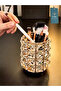 Luxury |   Cristella |   Luxury Desktop Pen Holder, Makeup Brush Holder, Organizer, Organizer, Candle Holder - 4