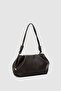 Casa Tie-Dye Detailed Shoulder Bag Brown - 6