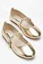Women's Satin Ballet Flats Orthopedic Sole - 2