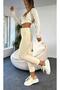 Women's High Waist Recovery-Friendly Ankle-Length Stretchy Boyfriend Mom Jeans Denim Pants