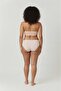 Pink Bamboo High Waist Plus Size Women's Briefs - Stretchy, Soft, and Breathable Comfortable Underwear - 3