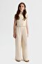 Girl's Lara Vest 8-14 Years Old Cream