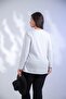 Plus Size Crew Neck Basic Blouse White - 6