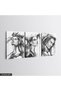Watercolor Look Porte 3 Piece Canvas - Canvas Painting - 2