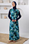 Raxeria Jileli Long Sleeve Hijab Swimsuit 1304 - 2