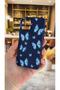 iPhone 11 Pro Compatible Blue Butterfly Patterned Silicone Shock-Absorbing Classic Protected Rubber Case - 4