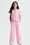 Girl's Alya Suit 8-14 Years Old Pink