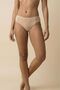 Skin Color Women's Bamboo Slip Panties - Stretchy and Soft Textured Breathable Basic Underwear - 2