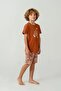 Arnetta 100% Cotton Circular Neck Short Sleeve Boys Shorts Set 3663 - 4