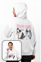 Unisex How You Like That Back Printed Hooded Sweatshirt, Oversized Blackpink Kpop Themed Hoodie
