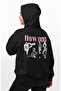 Unisex How You Like That Back Printed Hooded Sweatshirt, Oversized Blackpink Kpop Themed Hoodie - 3