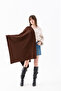 Plain Knitwear Knit Shoulder Shawl, Women's Stylish Comfortable Winter Shoulder Shawl, Shoulder Accessory, Puffy Scarf Shoulder Shawl - 7
