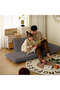 Mesa Adjustable Comfy Lazy Floor Sofa - Grey - 3