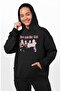 Unisex How You Like That Back Printed Hooded Sweatshirt, Oversized Blackpink Kpop Themed Hoodie - 2