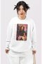 Unisex Oversized Kpop Blackpink Deadline Jisoo Printed Crew Neck Hoodless Sweatshirt - 2