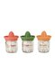 Glass & Polypropylene 425ml Citrus Squeezer, Clear (Cap Color Assorted) - 4
