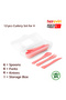 Boxed Polypropylene Cutlery Set - Pink | 12 Pcs (4 Spoons, 4 Forks, 4 Knives + Storage Box) - 3