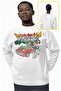 Unisex Oversized Chris Brown Breezy Printed Crew Neck Hoodless Sweatshirt