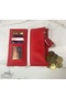 Flower of Life Design Abundance Prosperity Luck Will Raise Your Frequency Wallet Red - 3