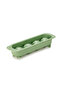 Polypropylene 4 Hole Diamond Ice Cube Tray, BPA Free, Assorted (Green/Orange) - 6