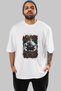 Gym, Sports, Fitness 74 Pre-Printed White Oversized T-Shirt Men's Women's Cotton Crew Neck T-Shirt