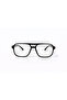 Adessa Black Vintage Retro Glasses - 2