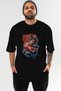 Gym, Sports, Fitness 13 Pre-Printed Black Oversize T-Shirt Men Women Cotton Crew Neck T-Shirt