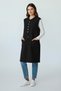 Women's Angora Vest with Pockets and Half Buttons on the Front - 4