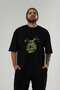 Gym, Sports, Fitness 63 Pre-Printed Black Oversize T-Shirt Men's Women's Cotton Crew Neck T-Shirt - 6