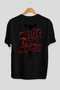 Gym, Sports, Fitness 82 Back Printed Black Oversize T-Shirt Men's Women's Cotton Crew Neck T-Shirt - 2