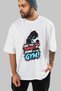 Gym, Sports, Fitness 26 Pre-Printed White Oversized T-Shirt Men's Women's Cotton Crew Neck T-Shirt - 7