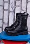 Black Skin Women's Boots - 4