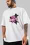 Gym, Sports, Fitness 39 Pre-Printed White Oversized T-Shirt Men's Women's Cotton Crew Neck T-Shirt - 3