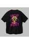 Gym, Sports, Fitness 43 Back Printed Black Oversize T-Shirt Men's Women's Cotton Crew Neck T-Shirt - 3