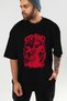 Gym, Sports, Fitness 64 Pre-Printed Black Oversize T-Shirt Men's Women's Cotton Crew Neck T-Shirt - 7