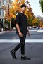 Gamelu Nevermind Black Men's Casual Shoes - 3