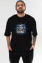 Gym, Sports, Fitness 86 Pre-Printed Black Oversize T-Shirt Men's Women's Cotton Crew Neck T-Shirt