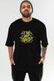 Gym, Sports, Fitness 87 Pre-Printed Black Oversize T-Shirt Men Women Cotton Crew Neck T-Shirt