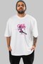 Gym, Sports, Fitness 48 Pre-Printed White Oversized T-Shirt Men's Women's Cotton Crew Neck T-Shirt