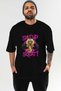 Gym, Sports, Fitness 43 Pre-Printed Black Oversize T-Shirt Men's Women's Cotton Crew Neck T-Shirt