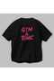 Gym, Sports, Fitness 97 Back Printed Black Oversize T-Shirt Men's Women's Cotton Crew Neck T-Shirt - 3